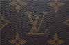 Authentic Louis Vuitton Monogram Pochette Homme Clutch Hand Bag M51795 LV 3926E