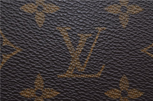 Authentic Louis Vuitton Monogram Pochette Homme Clutch Hand Bag M51795 LV 3926E