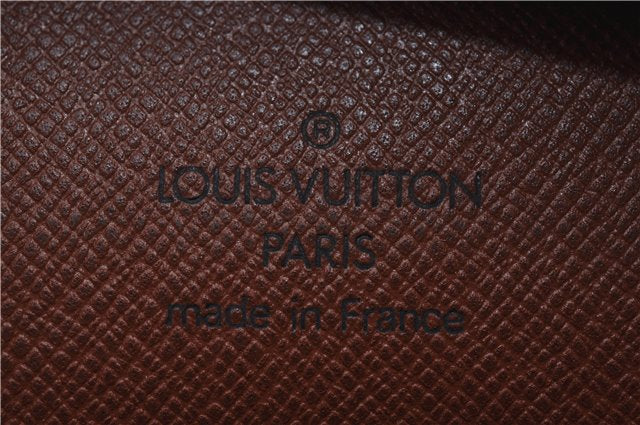 Authentic Louis Vuitton Monogram Pochette Homme Clutch Hand Bag M51795 LV 3926E