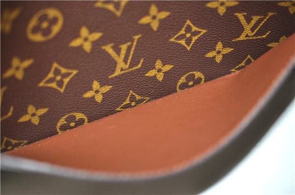 Authentic Louis Vuitton Monogram Pochette Homme Clutch Hand Bag M51795 LV 3926E