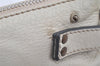 Authentic Chloe Mini Paddington Vintage Leather Hand Bag Pouch Purse White 3926I