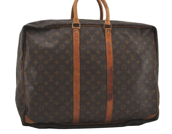 Authentic Louis Vuitton Monogram Sirius 55 Travel Boston Bag M41404 LV 3927I