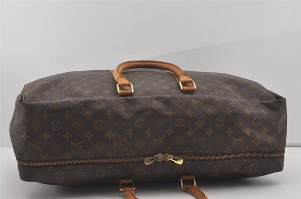 Authentic Louis Vuitton Monogram Sirius 55 Travel Boston Bag M41404 LV 3927I
