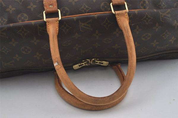 Authentic Louis Vuitton Monogram Sirius 55 Travel Boston Bag M41404 LV 3927I