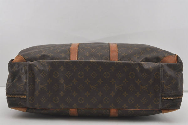 Authentic Louis Vuitton Monogram Sirius 55 Travel Boston Bag M41404 LV 3927I