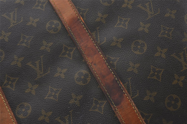 Authentic Louis Vuitton Monogram Sirius 55 Travel Boston Bag M41404 LV 3927I