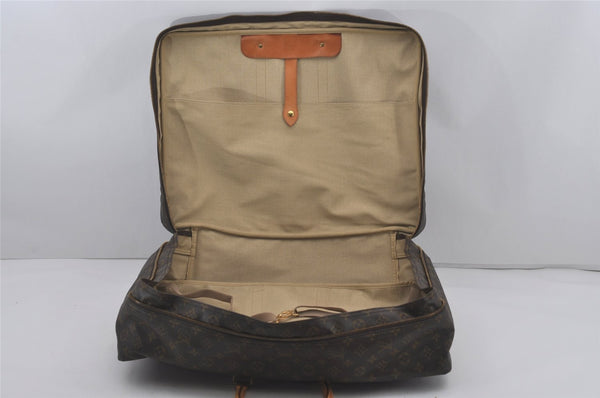 Authentic Louis Vuitton Monogram Sirius 55 Travel Boston Bag M41404 LV 3927I