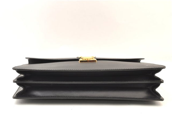 Authentic Louis Vuitton Epi Serviette Conseiller Briefcase Black M54422 LV 3929F