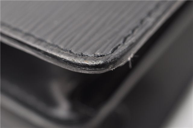 Authentic Louis Vuitton Epi Serviette Conseiller Briefcase Black M54422 LV 3929F