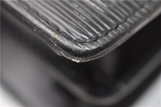 Authentic Louis Vuitton Epi Serviette Conseiller Briefcase Black M54422 LV 3929F