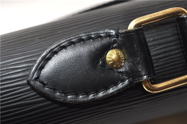 Authentic Louis Vuitton Epi Serviette Conseiller Briefcase Black M54422 LV 3929F