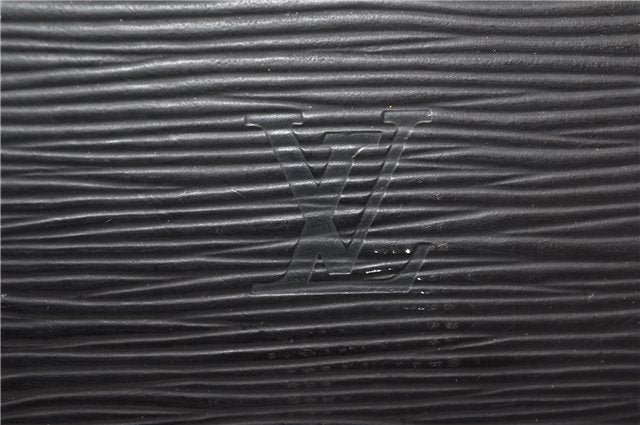 Authentic Louis Vuitton Epi Serviette Conseiller Briefcase Black M54422 LV 3929F