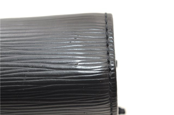 Authentic Louis Vuitton Epi Serviette Conseiller Briefcase Black M54422 LV 3929F