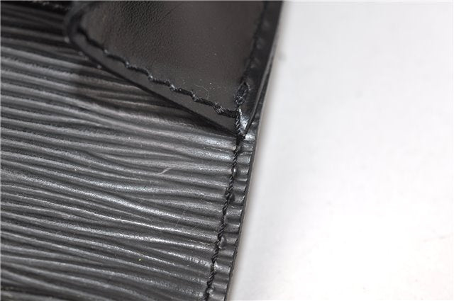 Authentic Louis Vuitton Epi Serviette Conseiller Briefcase Black M54422 LV 3929F