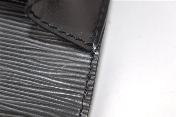 Authentic Louis Vuitton Epi Serviette Conseiller Briefcase Black M54422 LV 3929F