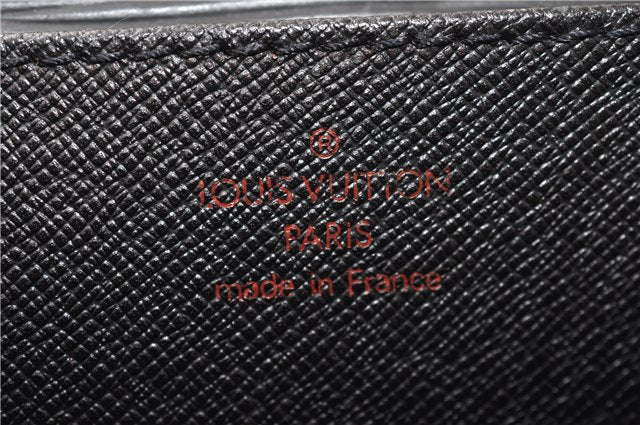 Authentic Louis Vuitton Epi Serviette Conseiller Briefcase Black M54422 LV 3929F