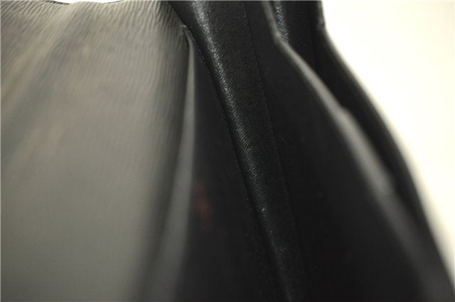 Authentic Louis Vuitton Epi Serviette Conseiller Briefcase Black M54422 LV 3929F