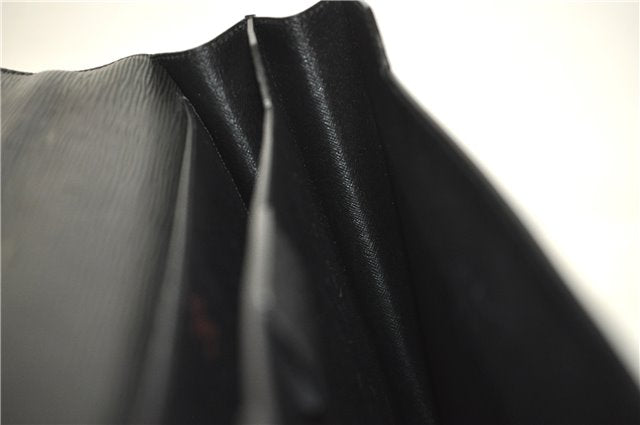 Authentic Louis Vuitton Epi Serviette Conseiller Briefcase Black M54422 LV 3929F