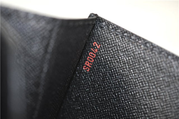 Authentic Louis Vuitton Epi Serviette Conseiller Briefcase Black M54422 LV 3929F