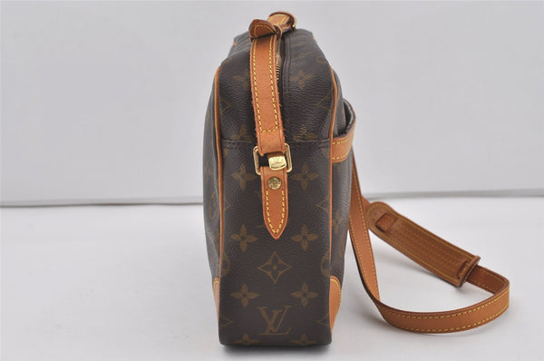 Authentic Louis Vuitton Monogram Trocadero 30 Shoulder Cross Bag M51272 LV 3929I