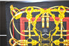 Authentic HERMES Carre 90 Scarf "Grand Manege" Silk Black 3930D