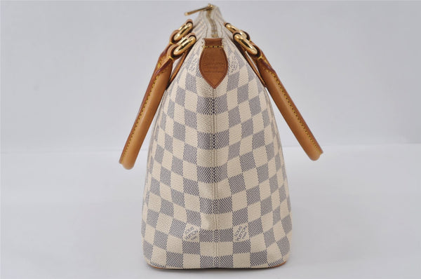 Authentic Louis Vuitton Damier Azur Saleya PM Shoulder Tote Bag N51186 LV 3930I