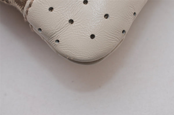 Authentic GUCCI Shoulder Cross Body Bag GG Canvas Leather 147671 Brown 3931I