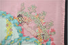 Authentic HERMES Carre 90 Scarf "LE SACRE du PRINTEMPS " Silk Pink 3933D