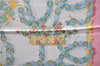 Authentic HERMES Carre 90 Scarf "LE SACRE du PRINTEMPS " Silk Pink 3933D