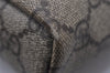 Authentic GUCCI Shoulder Cross Body Bag Purse GG PVC Leather 223666 Brown 3933I