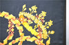 Authentic HERMES Carre 90 Scarf "LE SACRE du PRINTEMPS" Silk Black 3935D