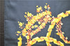 Authentic HERMES Carre 90 Scarf "LE SACRE du PRINTEMPS" Silk Black 3935D
