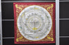 Authentic HERMES Carre 90 Scarf "LA PROMENADE DE LONGCHAMPS" Silk Red 3936D