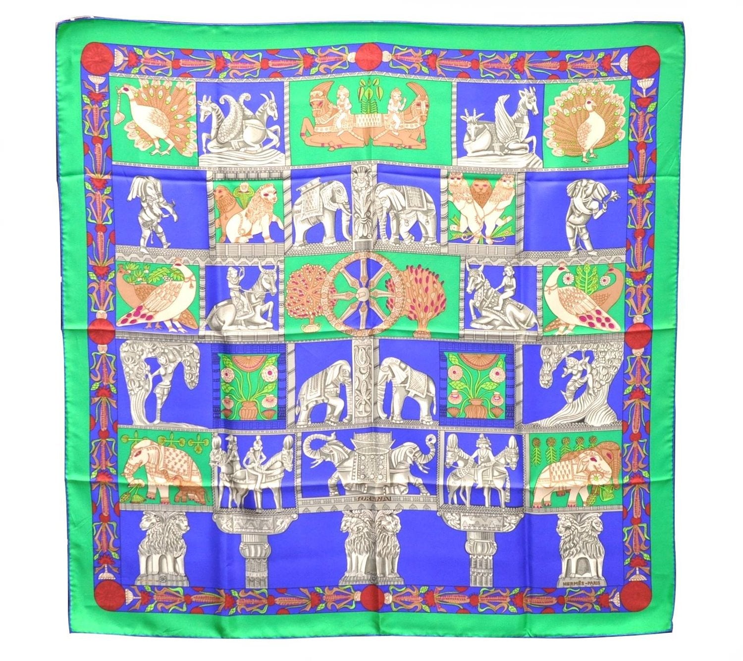 Authentic HERMES Carre 90 Scarf 