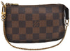 Authentic Louis Vuitton Damier Mini Pochette Accessoires Pouch N58009 LV 3937E