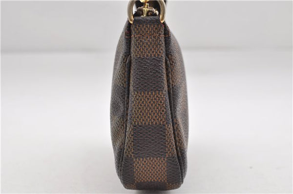 Authentic Louis Vuitton Damier Mini Pochette Accessoires Pouch N58009 LV 3937E