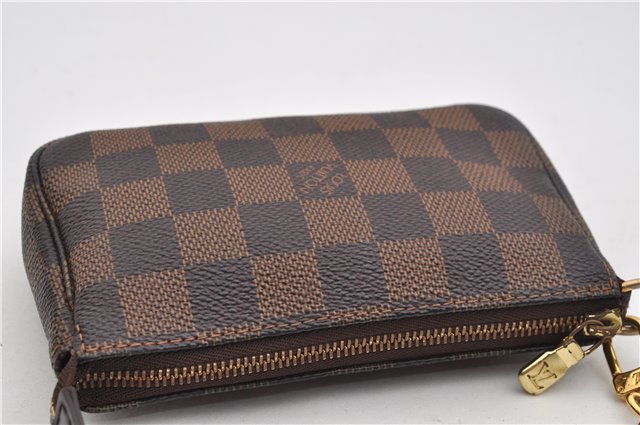 Authentic Louis Vuitton Damier Mini Pochette Accessoires Pouch N58009 LV 3937E