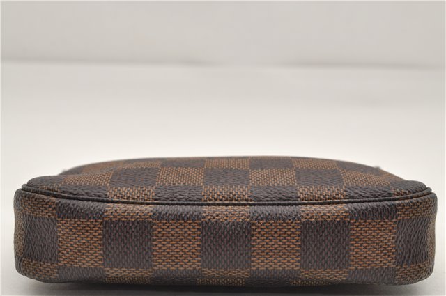 Authentic Louis Vuitton Damier Mini Pochette Accessoires Pouch N58009 LV 3937E