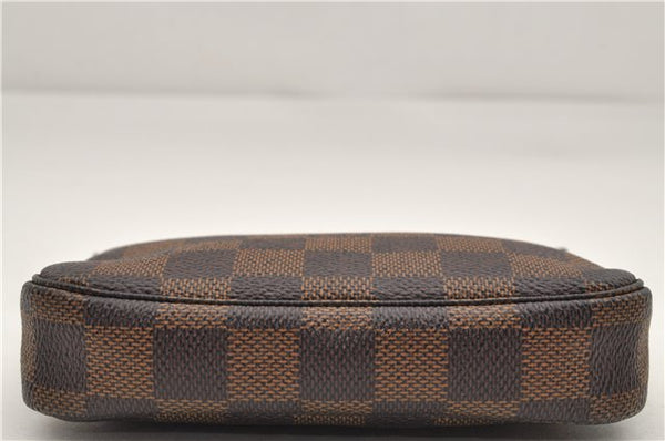 Authentic Louis Vuitton Damier Mini Pochette Accessoires Pouch N58009 LV 3937E