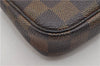 Authentic Louis Vuitton Damier Mini Pochette Accessoires Pouch N58009 LV 3937E