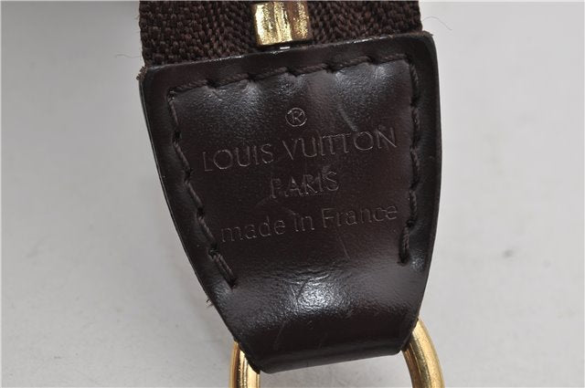 Authentic Louis Vuitton Damier Mini Pochette Accessoires Pouch N58009 LV 3937E
