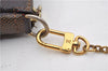 Authentic Louis Vuitton Damier Mini Pochette Accessoires Pouch N58009 LV 3937E