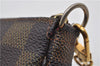 Authentic Louis Vuitton Damier Mini Pochette Accessoires Pouch N58009 LV 3937E