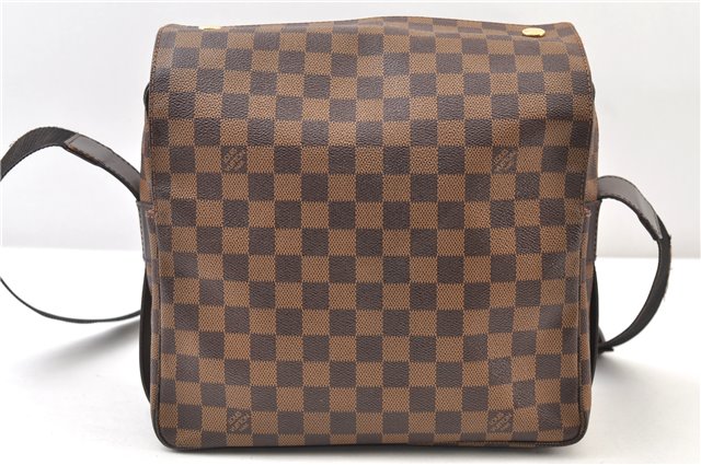 Authentic Louis Vuitton Damier Naviglio Shoulder Cross Body Bag N45255 LV 3937F