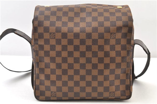 Authentic Louis Vuitton Damier Naviglio Shoulder Cross Body Bag N45255 LV 3937F