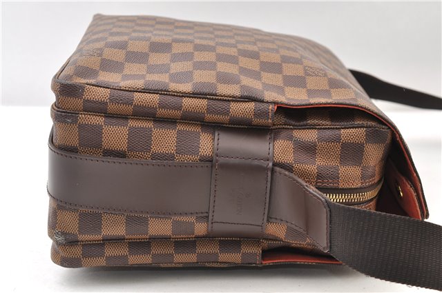 Authentic Louis Vuitton Damier Naviglio Shoulder Cross Body Bag N45255 LV 3937F