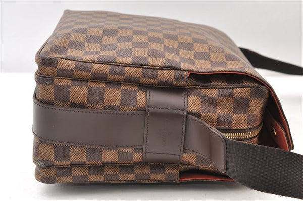 Authentic Louis Vuitton Damier Naviglio Shoulder Cross Body Bag N45255 LV 3937F