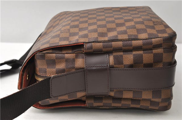 Authentic Louis Vuitton Damier Naviglio Shoulder Cross Body Bag N45255 LV 3937F