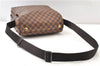 Authentic Louis Vuitton Damier Naviglio Shoulder Cross Body Bag N45255 LV 3937F