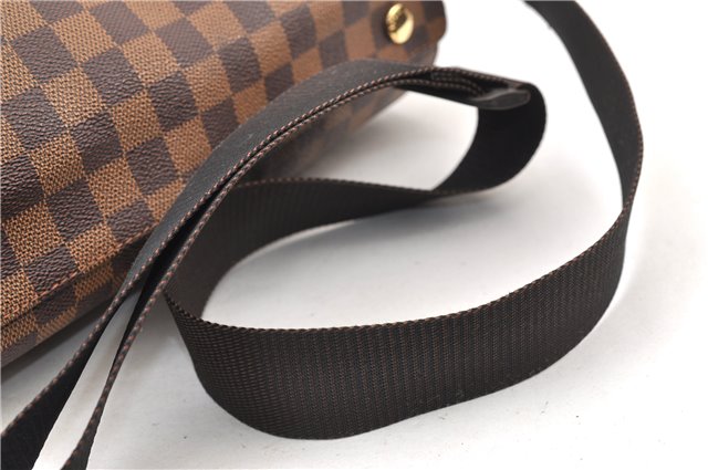 Authentic Louis Vuitton Damier Naviglio Shoulder Cross Body Bag N45255 LV 3937F